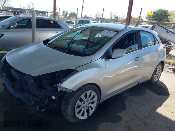 2017 Hyundai Elantra GT with VIN KMHD35LH2HU380871, listed as a IAAI auction lot 41827531 with 118,027 mi miles. Bid and sale history available at carsss.com. Image 15.