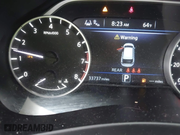 2023 Nissan Murano SV с VIN 5N1AZ2BJ6PC110907, выставлен на аукционе IAAI как лот 41687743 с пробегом 33 737 миль миль и . История ставок и продаж доступна на DreamBid. Изображение 15.