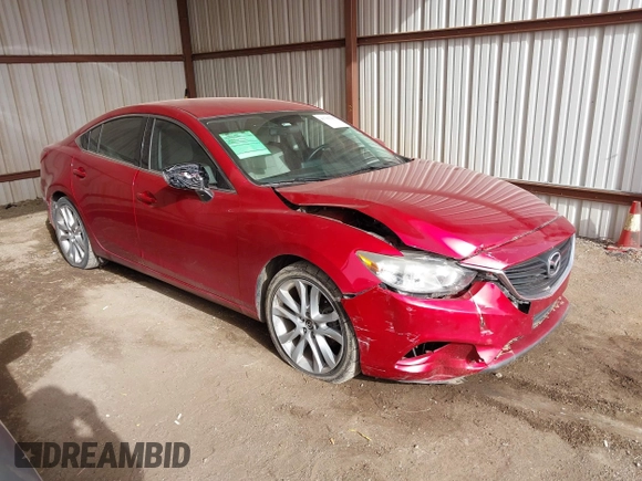 2016 Mazda Mazda6 i Touring with VIN JM1GJ1V58G1425881, listed as a IAAI auction lot 41786149 with 114,638 mi miles. Bid and sale history available at carsss.com. Image 13.