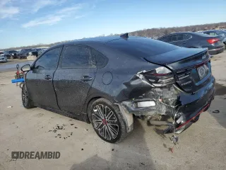 2023 Kia Forte GT with VIN 3KPF44AC6PE681586, listed as a Copart auction lot 42091855 with 26,573 mi miles and Salvage Title. Bid and sale history available at carsss.com. Image 2.