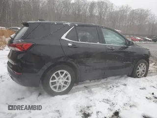2024 Chevrolet Equinox LT with VIN 3GNAXKEG1RL113111, listed as a Copart auction lot 44694965 with 30,399 mi miles and Salvage Title. Bid and sale history available at DreamBid. Image 3.