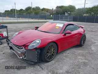 2018 Porsche 911 Carrera with VIN WP0AA2A92JS106143, listed as a IAAI auction lot 42009215 with 36,754 mi miles and . Bid and sale history available at DreamBid. Image 17.