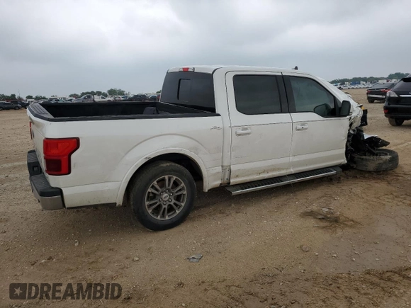 2020 Ford F-150 XL with VIN 1FTEW1CP4LKF46733, listed as a Copart auction lot 55809085 with 54,699 mi miles and Salvage title. Bid and sale history available at DreamBid. Image 3.