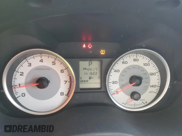 2012 Subaru Impreza Special Sports Premium z VIN JF1GPAL69CH239607, wystawiony jako Copart lot #41682145 z przebiegiem 141 822 mil mil oraz Szkoda całkowita • Salvage title. Historia ofert i sprzedaży dostępna na DreamBid. Obrazek 9.