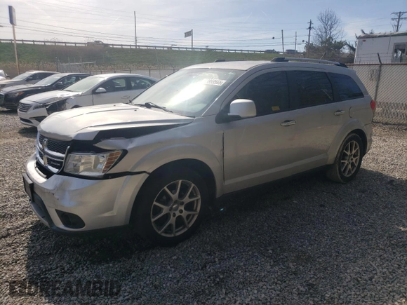 2011 Dodge Journey Crew with VIN 3D4PG3FGXBT571987, listed as a Copart auction lot 53959565 with 152,716 mi miles and Salvage title. Bid and sale history available at DreamBid. Image 1.