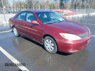 2002 Toyota Camry LE with VIN 4T1BE32K92U049618, listed as a IAAI auction lot 41727106 with 148,134 mi miles and . Bid and sale history available at DreamBid. Image 1.
