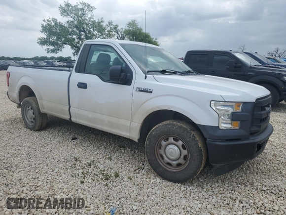 2017 Ford F-150 XL with VIN 1FTMF1C81HKE50036, listed as a Copart auction lot 50907875 with 88,064 mi miles and Salvage Title. Bid and sale history available at carsss.com. Image 4.