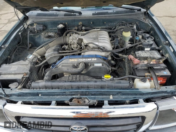 1998 Toyota Tacoma with VIN 4TAWN72NXWZ022200, listed as a Copart auction lot 44613295 with Not Provided miles and Salvage Title. Bid and sale history available at DreamBid. Image 11.