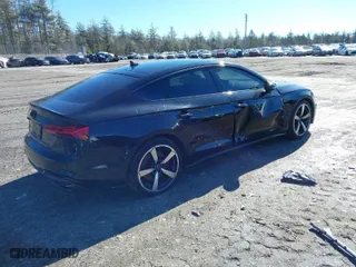 2024 Audi A5 Sportback S line Premium Plus with VIN WAUFACF56RA040390, listed as a IAAI auction lot 41683233 with 27,560 mi miles. Bid and sale history available at carsss.com. Image 4.