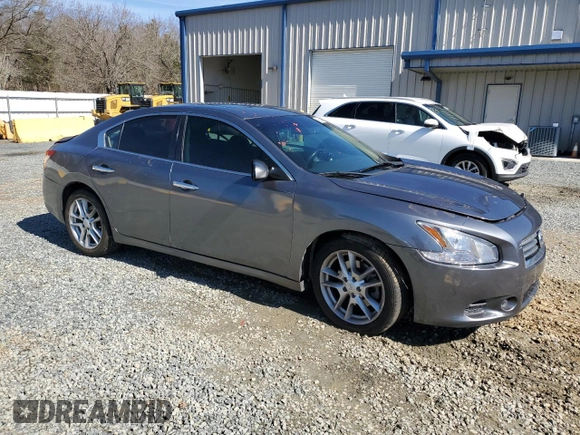 2014 Nissan Maxima S with VIN 1N4AA5AP2EC453512, listed as a Copart auction lot 49415375 with Not Provided miles and Salvage Title. Bid and sale history available at DreamBid. Image 4.