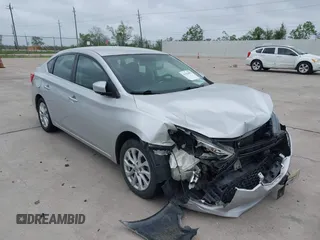2019 Nissan Sentra SV with VIN 3N1AB7AP3KL612902, listed as a IAAI auction lot 41930893 with 105,604 mi miles and . Bid and sale history available at DreamBid. Image 1.