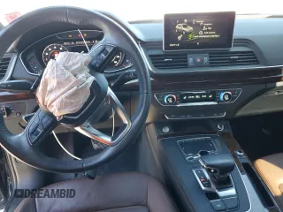 2018 Audi Q5 Premium Plus with VIN WA1BNAFY8J2019294, listed as a Copart auction lot 35861463 with 38,506 mi miles. Bid and sale history available at carsss.com. Image 8.