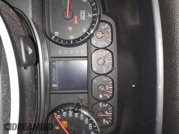2016 Chevrolet Silverado 1500 Work Truck with VIN 1GCVKNEC7GZ392562, listed as a Copart auction lot 88722735 with 187,421 mi miles and Salvage Title. Bid and sale history available at carsss.com. Image 9.