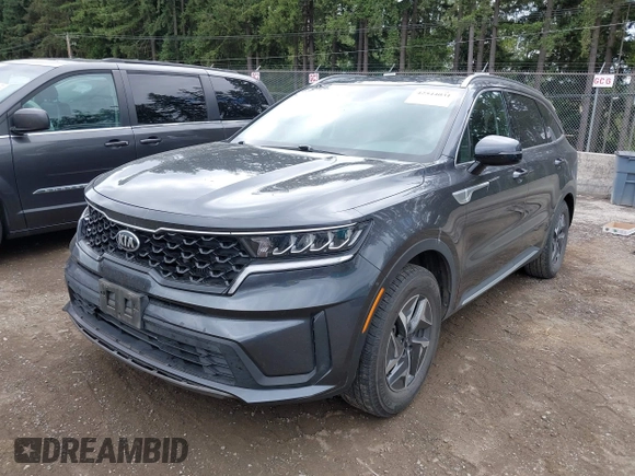 2021 Kia Sorento S with VIN KNDRG4LG0M5036878, listed as a IAAI auction lot 42544031 with 62,059 mi miles and . Bid and sale history available at DreamBid. Image 17.