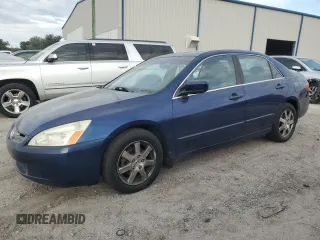 2005 Honda Accord EX-L z VIN 1HGCM66505A008190, wystawiony jako Copart lot #86578594 z przebiegiem 194 262 mil mil oraz Czysty tytuł • Clean title. Historia ofert i sprzedaży dostępna na DreamBid. Obrazek 1.