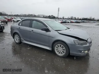 2015 Mitsubishi Lancer ES with VIN JA32U2FU1FU016663, listed as a Copart auction lot 50197715 with 188,596 mi miles and Salvage Title. Bid and sale history available at carsss.com. Image 4.