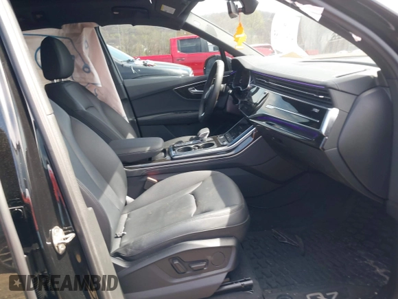 2023 Audi Q7 Premium Plus with VIN WA1LCBF77PD031019, listed as a IAAI auction lot 41900085 with 29,277 mi miles and . Bid and sale history available at DreamBid. Image 5.