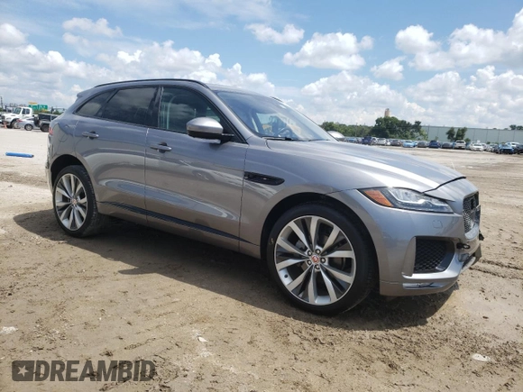 2020 Jaguar F-Pace 25t Checkered Flag Edition with VIN SADCP2FX1LA645283, listed as a Copart auction lot 67774073 with 37,804 mi miles and . Bid and sale history available at DreamBid. Image 4.