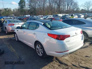 2013 Kia Optima EX with VIN 5XXGN4A79DG199153, listed as a IAAI auction lot 41737349 with 135,000 mi miles. Bid and sale history available at carsss.com. Image 3.