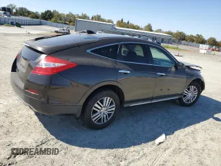 2014 Honda Crosstour EX with VIN 5J6TF3H37EL001934, listed as a Copart auction lot 74846674 with 125,781 mi miles and Salvage Title. Bid and sale history available at carsss.com. Image 3.