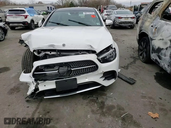 2023 Mercedes-Benz E 350 with VIN W1KZF8EB2PB172713, listed as a Copart auction lot 80775744 with 5,916 mi miles and Salvage Title. Bid and sale history available at DreamBid. Image 11.