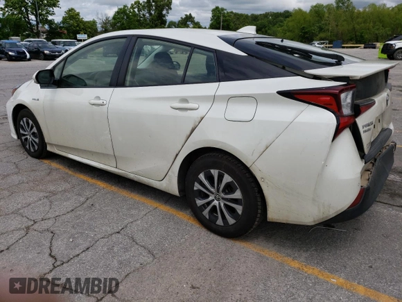 2020 Toyota Prius LE with VIN JTDL9RFU5L3017896, listed as a Copart auction lot 54240984 with 155,970 mi miles and Salvage title. Bid and sale history available at DreamBid. Image 2.