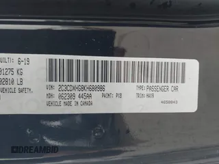 2019 Dodge Charger GT with VIN 2C3CDXHG8KH680986, listed as a IAAI auction lot 41576451 with 108,803 mi miles and . Bid and sale history available at DreamBid. Image 9.