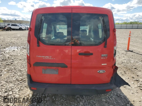 2014 Ford Transit Connect with VIN NM0KS6FX4E1141291, listed as a Copart auction lot 57621775 with 36,129 mi miles and Clean title. Bid and sale history available at DreamBid. Image 6.
