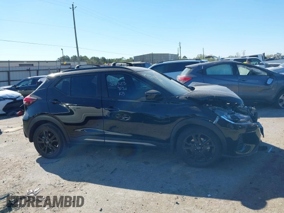 2023 Nissan Kicks SR with VIN 3N1CP5DV7PL553062, listed as a IAAI auction lot 41839815 with 14,850 mi miles. Bid and sale history available at carsss.com. Image 13.