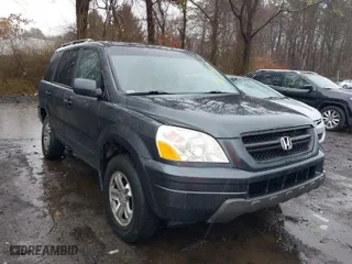 2004 Honda Pilot EX with VIN 5FNYF18594B007026, listed as a IAAI auction lot 41870048 with 234,695 mi miles. Bid and sale history available at carsss.com. Image 1.