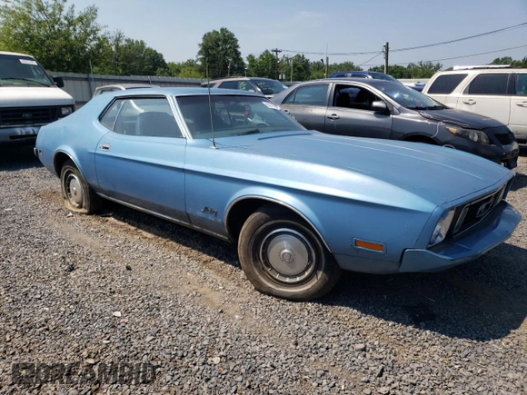 1973 Ford Mustang z VIN 3F01F249754, wystawiony jako Copart lot #60787365 z przebiegiem 183 147 mil mil oraz Czysty tytuł • Clean title. Historia ofert i sprzedaży dostępna na DreamBid. Obrazek 4.