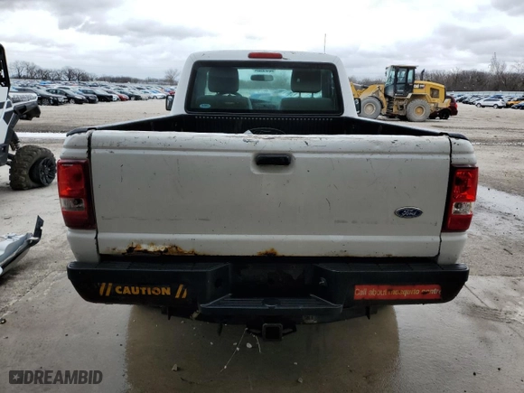 2010 Ford Ranger XL with VIN 1FTKR1AD6APA60475, listed as a Copart auction lot 51328495 with 177,289 mi miles and Clean Title. Bid and sale history available at carsss.com. Image 6.