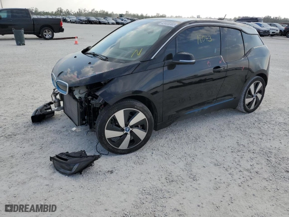 2018 BMW i3 with VIN WBY7Z2C58JVB88621, listed as a Copart auction lot 42405363 with 18,043 mi miles. Bid and sale history available at carsss.com. Image 1.