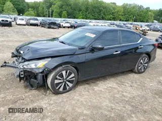 2021 Nissan Altima SV z VIN 1N4BL4DV1MN412374, wystawiony jako Copart lot #54225375 z przebiegiem 90 355 mil mil oraz Szkoda całkowita • Salvage title. Historia ofert i sprzedaży dostępna na DreamBid. Obrazek 1.