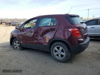 2016 Chevrolet Trax LS with VIN 3GNCJNSBXGL129843, listed as a Copart auction lot 48685205 with 58,055 mi miles and Clean Title. Bid and sale history available at carsss.com. Image 2.
