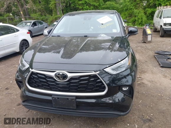 2022 Toyota Highlander LE with VIN 5TDBZRBH6NS194608, listed as a IAAI auction lot 42258410 with 92,047 mi miles and . Bid and sale history available at DreamBid. Image 12.