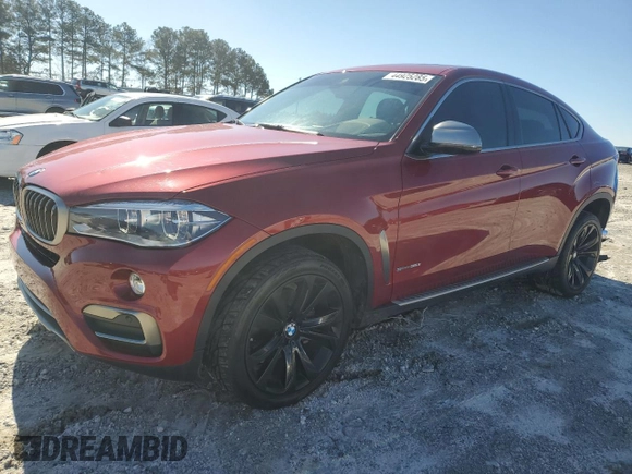 2018 BMW X6 sDrive35i with VIN 5UXKU0C51J0G69806, listed as a Copart auction lot 44925285 with 50,606 mi miles and Salvage Title. Bid and sale history available at carsss.com. Image 1.