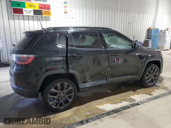 2019 Jeep Compass Limited z VIN 3C4NJDCB2KT761500, wystawiony jako Copart lot #58350265 z przebiegiem 50 934 mil mil oraz Szkoda całkowita • Salvage title. Historia ofert i sprzedaży dostępna na DreamBid. Obrazek 3.