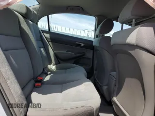 2010 Honda Civic LX with VIN 2HGFA1F57AH586100, listed as a Copart auction lot 50066965 with 192,401 mi miles and Salvage Title. Bid and sale history available at DreamBid. Image 10.