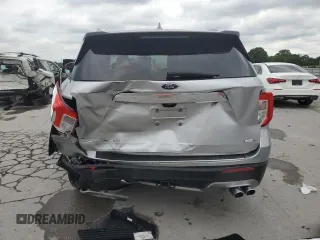 2020 Ford Explorer Platinum with VIN 1FM5K8HC9LGA43773, listed as a Copart auction lot 58918285 with 114,897 mi miles and Salvage title. Bid and sale history available at DreamBid. Image 6.