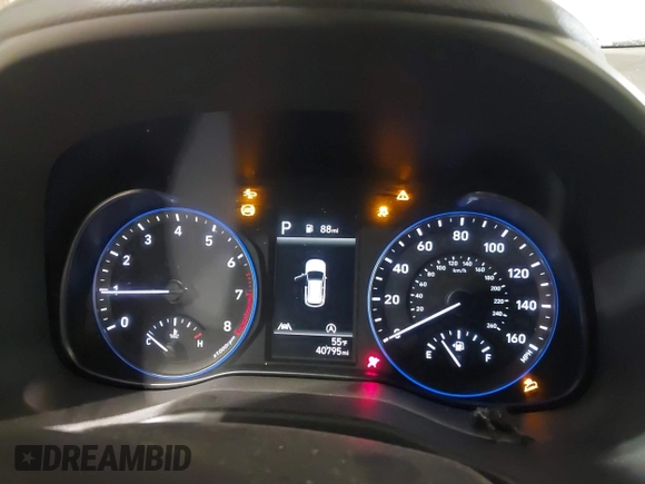 2023 Hyundai Kona SEL with VIN KM8K62AB3PU944716, listed as a IAAI auction lot 42125824 with 40,795 mi miles and . Bid and sale history available at DreamBid. Image 7.