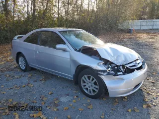 2001 Honda Civic EX with VIN 1HGEM22931L806689, listed as a Copart auction lot 72966564 with 187,140 mi miles and Salvage Title. Bid and sale history available at carsss.com. Image 4.