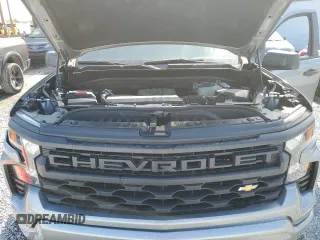2024 Chevrolet Silverado 1500 Custom with VIN 1GCPABEK9RZ104464, listed as a Copart auction lot 51082665 with 23,287 mi miles and Non Repairable. Bid and sale history available at DreamBid. Image 11.