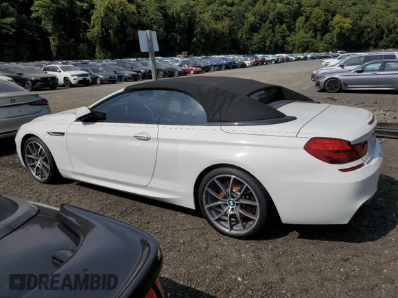 2014 BMW 6 Series 650i with VIN WBAYP9C56ED169396, listed as a Copart auction lot 71923624 with 44,678 mi miles and Clean Title. Bid and sale history available at DreamBid. Image 2.