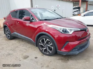 2018 Toyota C-HR XLE with VIN NMTKHMBXXJR016772, listed as a IAAI auction lot 41858304 with 119,278 mi miles. Bid and sale history available at carsss.com. Image 1.