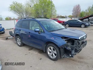 2014 Subaru Forester Premium z VIN JF2SJADC0EH551474, wystawiony jako IAAI lot #41977613 z przebiegiem 62 979 mil mil oraz . Historia ofert i sprzedaży dostępna na DreamBid. Obrazek 1.