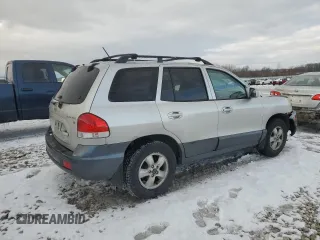 2005 Hyundai Santa Fe GLS with VIN KM8SC13D25U885124, listed as a Copart auction lot 82380954 with 139,606 mi miles and Clean Title. Bid and sale history available at carsss.com. Image 3.