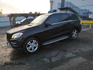 2015 Mercedes-Benz M with VIN 4JGDA5HB4FA510626, listed as a Copart auction lot 81505194 with 90,460 mi miles and Clean Title. Bid and sale history available at carsss.com. Image 1.