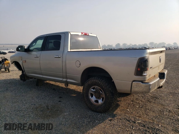 2010 Dodge Ram 2500 SLT with VIN 3D7UT2CL3AG161679, listed as a Copart auction lot 76006454 with 206,157 mi miles and Salvage Title. Bid and sale history available at carsss.com. Image 2.