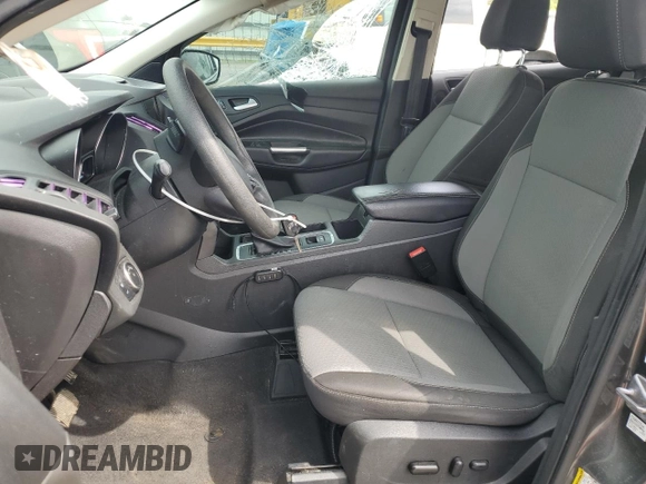 2017 Ford Escape SE with VIN 1FMCU0GD1HUC04526, listed as a Copart auction lot 53453605 with 155,345 mi miles and Salvage Title. Bid and sale history available at carsss.com. Image 7.